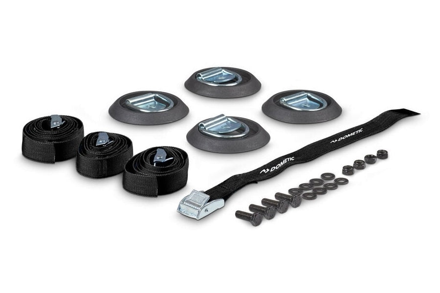 Dometic Tie Down Kit - Heavy Duty RV & Trailer Straps for Secure Cargo Transport - Perfect for Camping, Road Trips & Outdoor Adventures