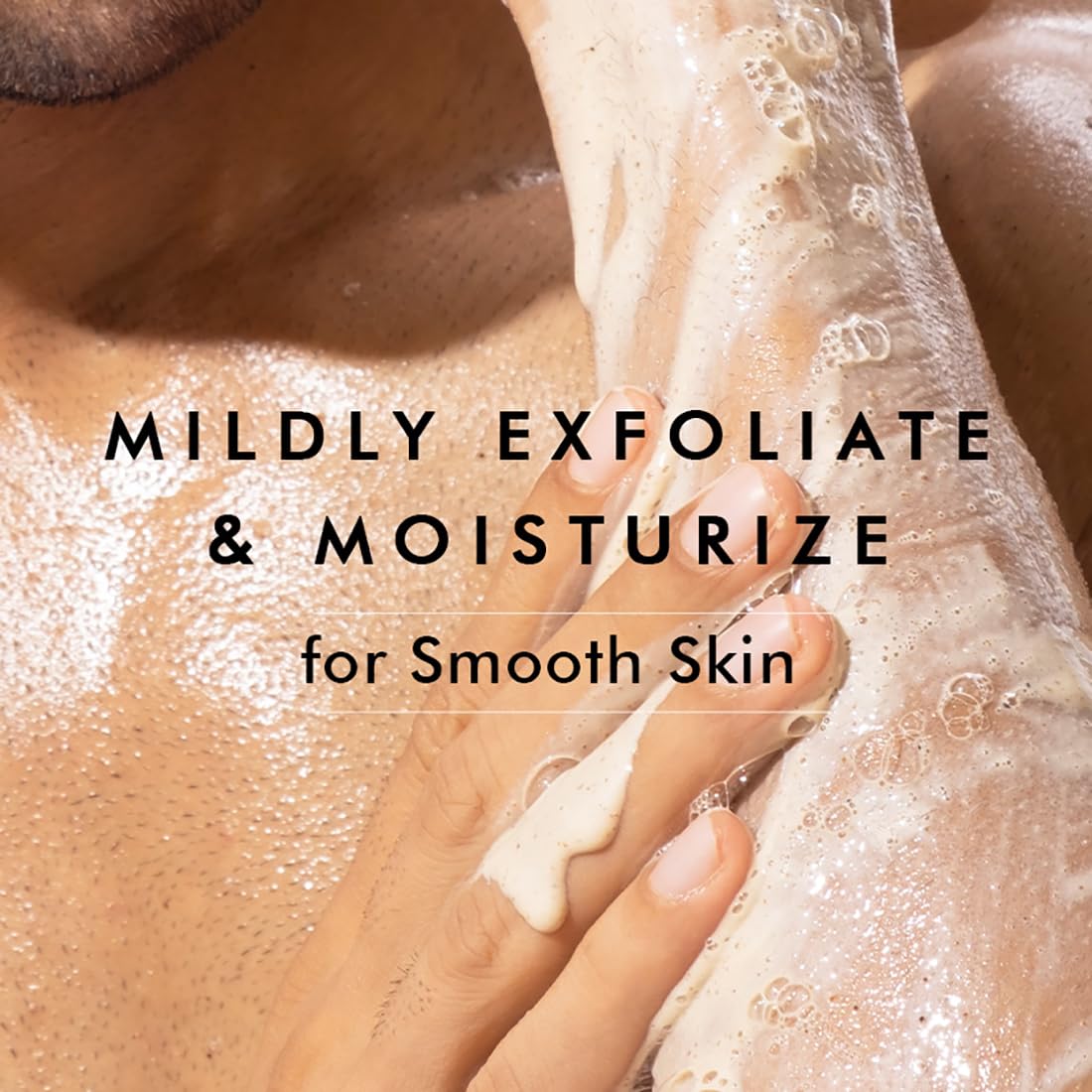 mCaffeine Cappuccino Coffee Body Wash - Energizing & Exfoliating Shower Gel for Smooth Skin - Perfect for Morning Showers & Post-Workout Refreshment