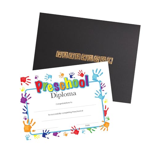Preschool Diploma and Diploma Cover