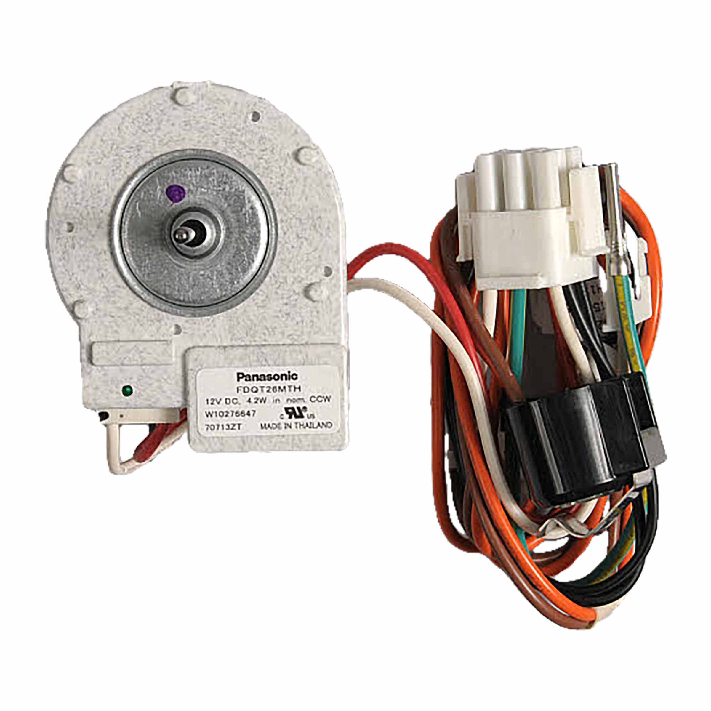 W11334745 Refrigerator Evaporator Fan Motor Replacement - Compatible with Major Brands - Quiet & Durable Cooling Fan for Refrigerator Repair - Perfect for Home Appliance Maintenance & DIY Fixes