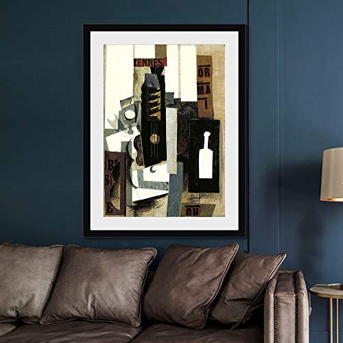 Black Frame with Mat