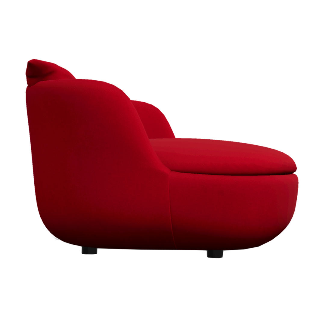 Bart Canapé Armchair - Modern Lounge Chair for Living Room, Bedroom & Office - Comfortable Upholstered Accent Chair with Wooden Legs - Perfect for Relaxing, Reading & Decorating