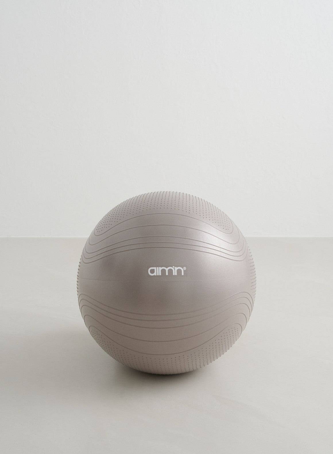 Premium Dark Clay Pilates Ball for Yoga, Core Workouts & Physical Therapy – Anti-Burst Exercise Ball for Home Gym, Stability Training & Rehabilitation