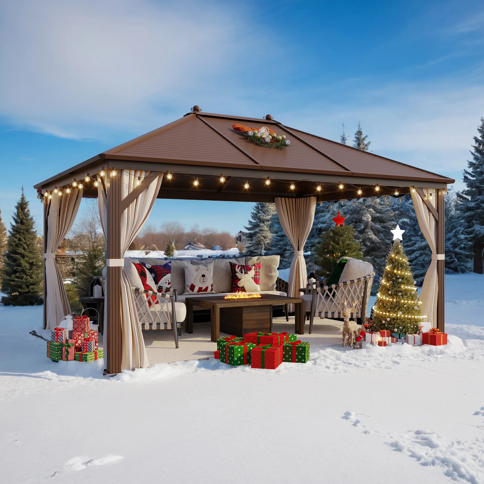 EROMY Gazebo Replacement Part A*1 - Compatible with EROMMY Gazebo Model HWG 013 | Durable Outdoor Canopy Accessory | Perfect for Patio, Garden & Backyard Shelter Repairs