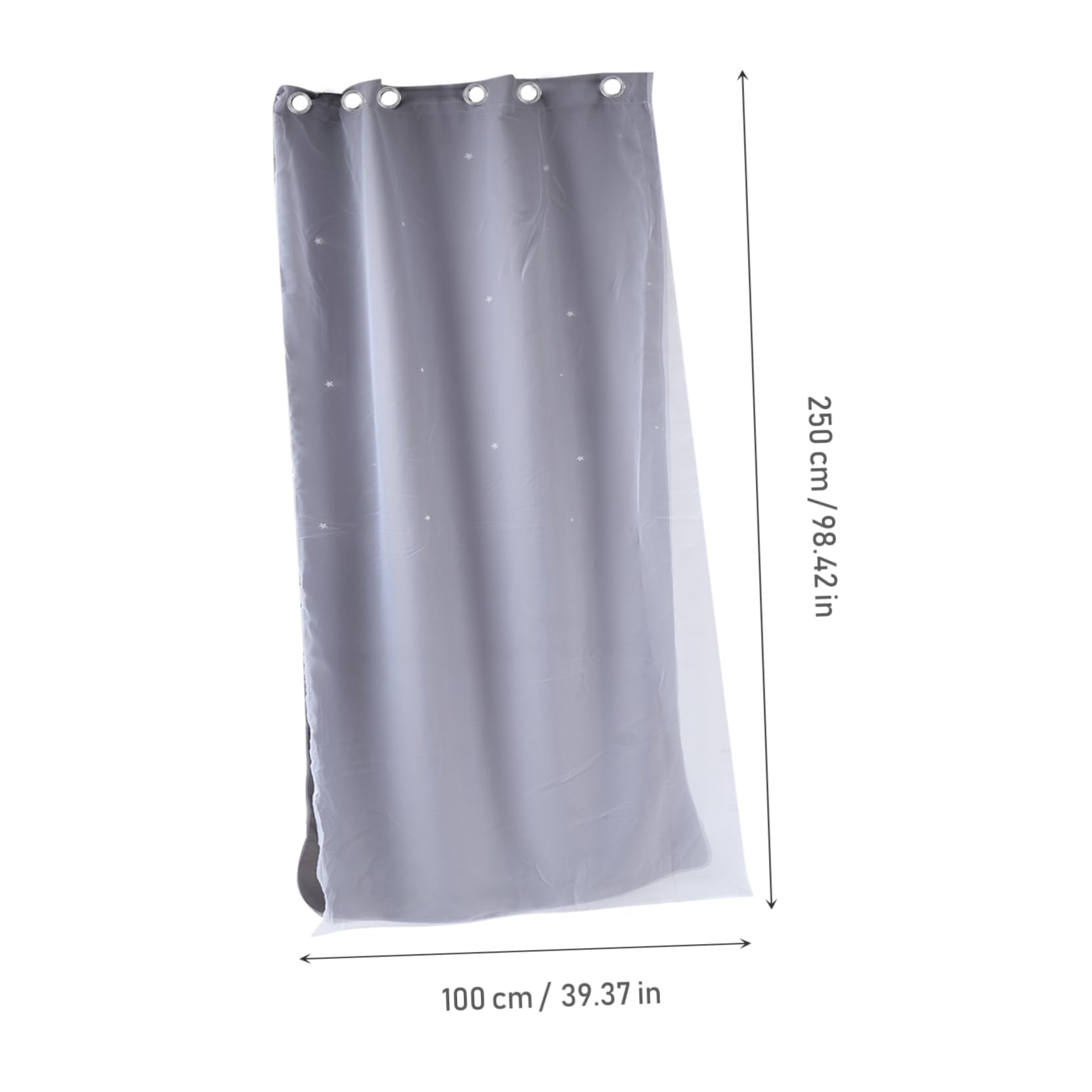 IMIKEYA 3-Pack Dark Grey Blackout Curtains for Girls Room - Thermal Insulated Drapes & Window Blinds for Better Sleep - Perfect for Kids Bedroom, Nursery, or Playroom