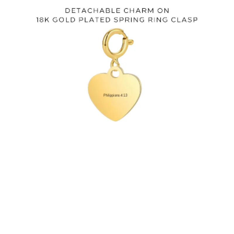 Personalized Engraved Charms with Detachable Clasp - Custom Name Jewelry for Necklaces & Bracelets - Perfect for Gifts, Anniversaries and Special Occasions - $10.00