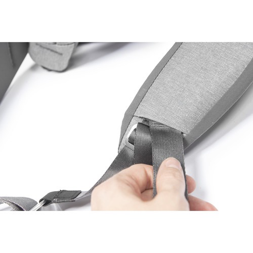 Peak Design Everyday Hip Belt v2 - Lightweight & Durable Waist Pack for Travel, Hiking & Outdoor Adventures (Ash Color)