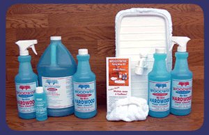 Woodwise No-Wax Hardwood Floor Cleaner - 4 Pack (1 Gallon Each) - Safe for All Hardwood Floors - Ideal for Homes, Offices & Commercial Spaces