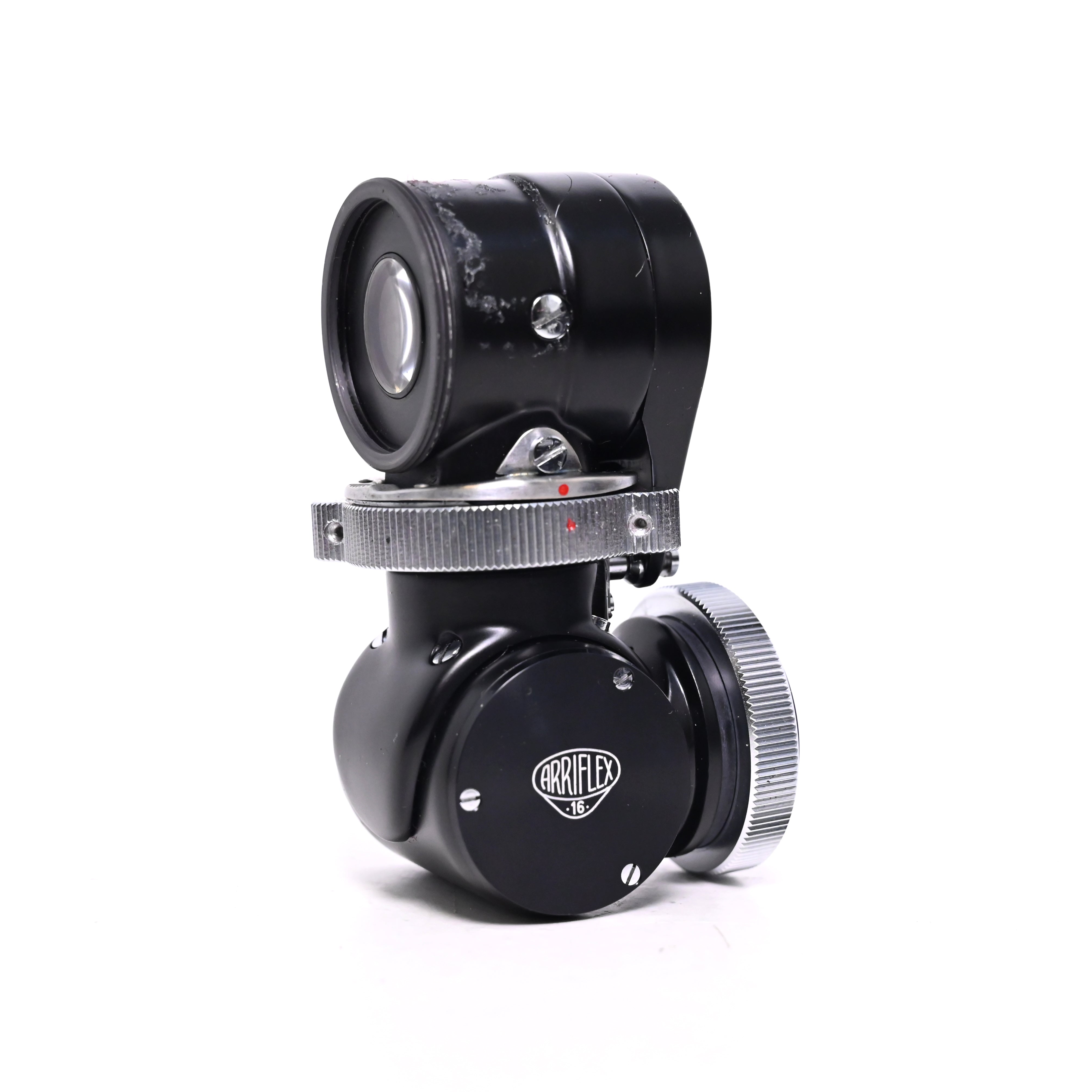 Arriflex 16 Right Angle Periscope Viewfinder for 16mm Arri Cameras with Adapter & Protective Case (0014) - Perfect for Cinematography, Film Production, and Vintage Camera Enthusiasts