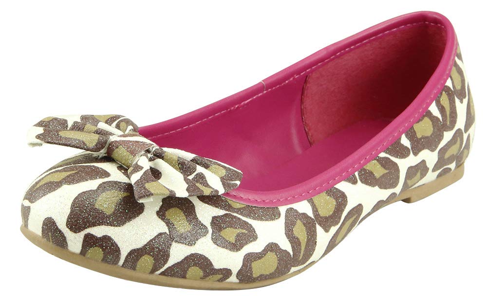 The Doll Maker Glitter Ballet Flats for Women - Sparkly Comfortable Slip-On Shoes for Dance, Party & Everyday Wear