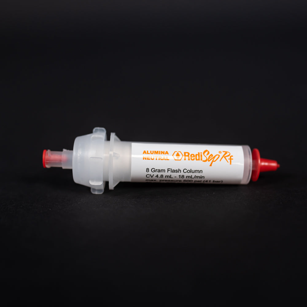 RediSep® Alumina Neutral Columns (8 Gram) - Pack of 20 for HPLC, Flash Chromatography, and Sample Purification in Laboratories