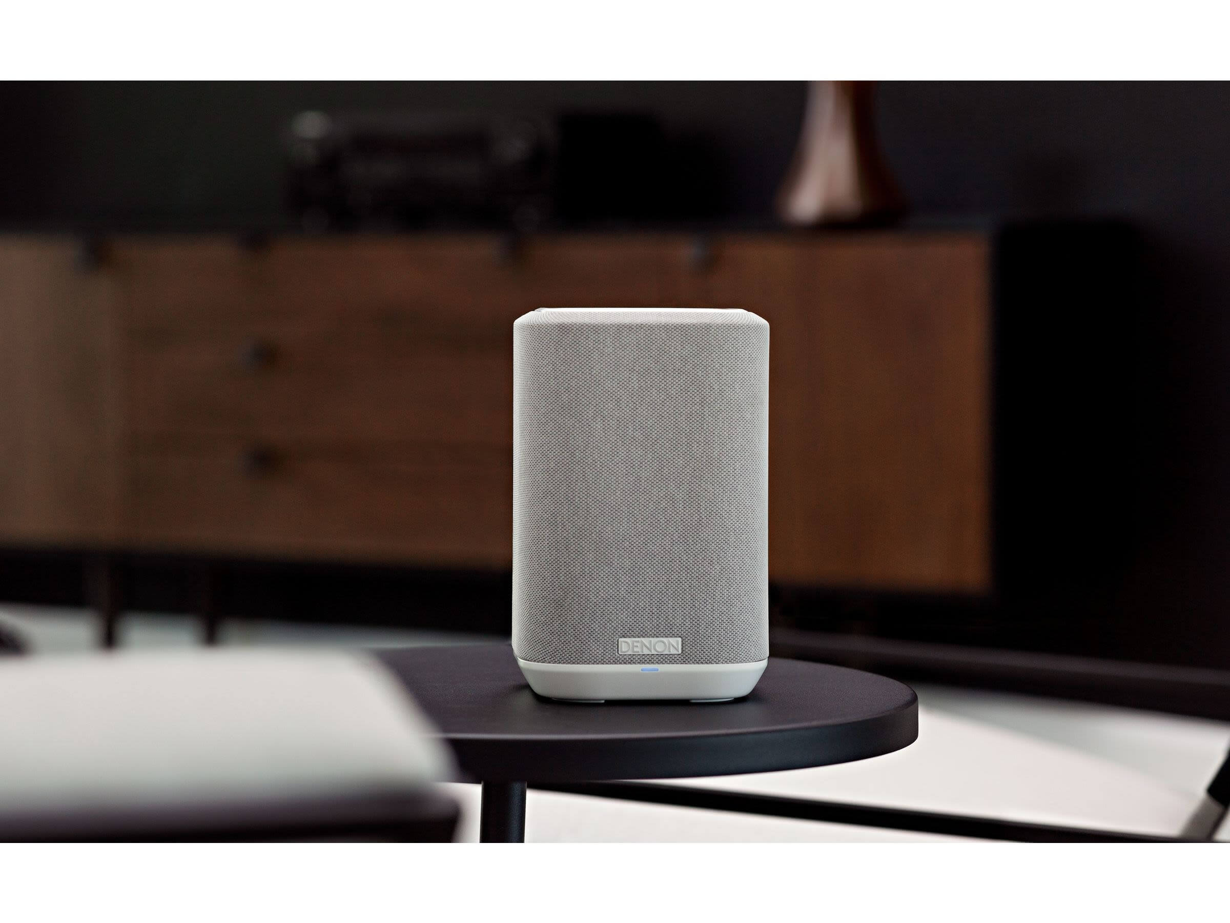 Denon Home 150 NV Wireless Smart Speaker - Hi-Fi Audio with Alexa Built-In, Bluetooth & WiFi Streaming for Home Theater, Living Room & Office Use
