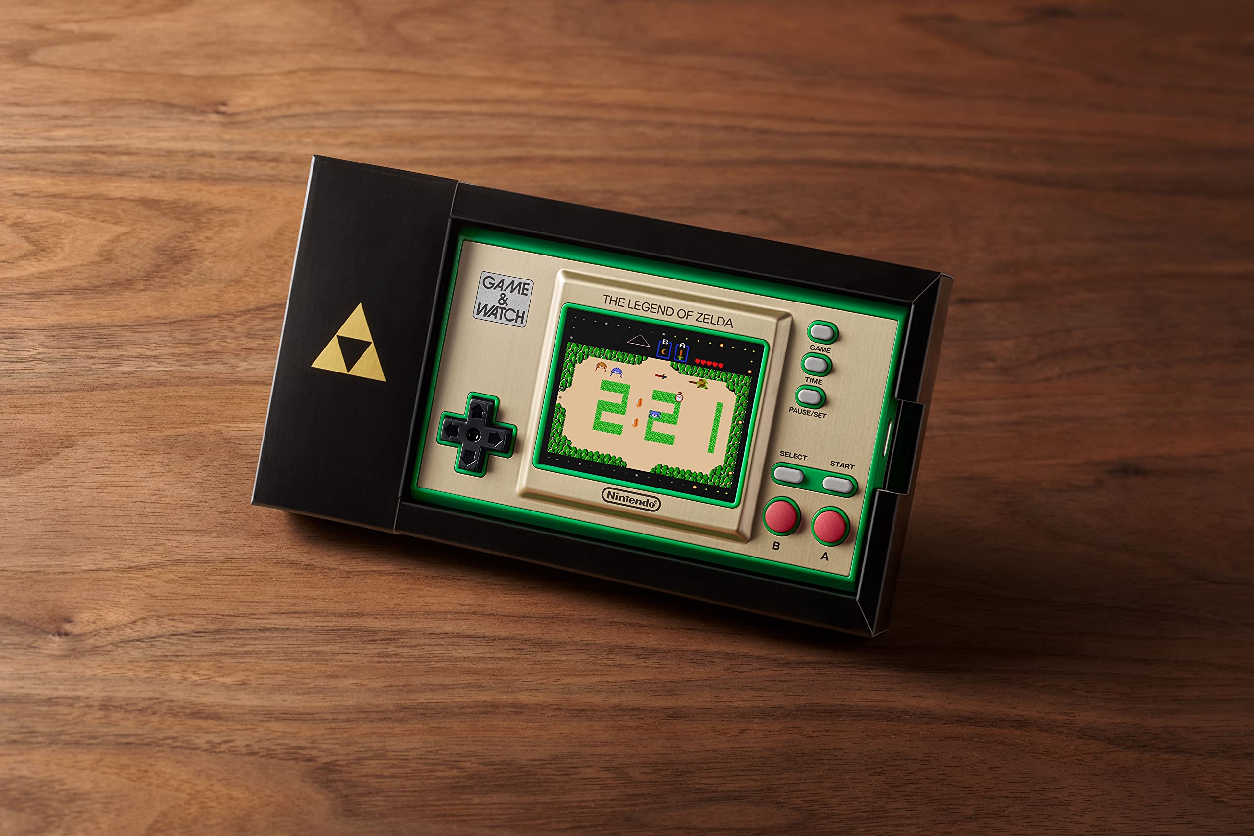 Nintendo Game & Watch: The Legend of Zelda Retro Gaming Console - Portable Handheld Video Game for Kids & Adults - Perfect for Travel, Gifts, and Classic Zelda Gameplay