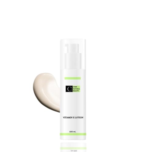 Vitamin E Lotion for Dry Skin - Deep Moisturizing & Smoothing Body Lotion with Antioxidants, 100ml - Perfect for Daily Hydration & Nighttime Skin Repair