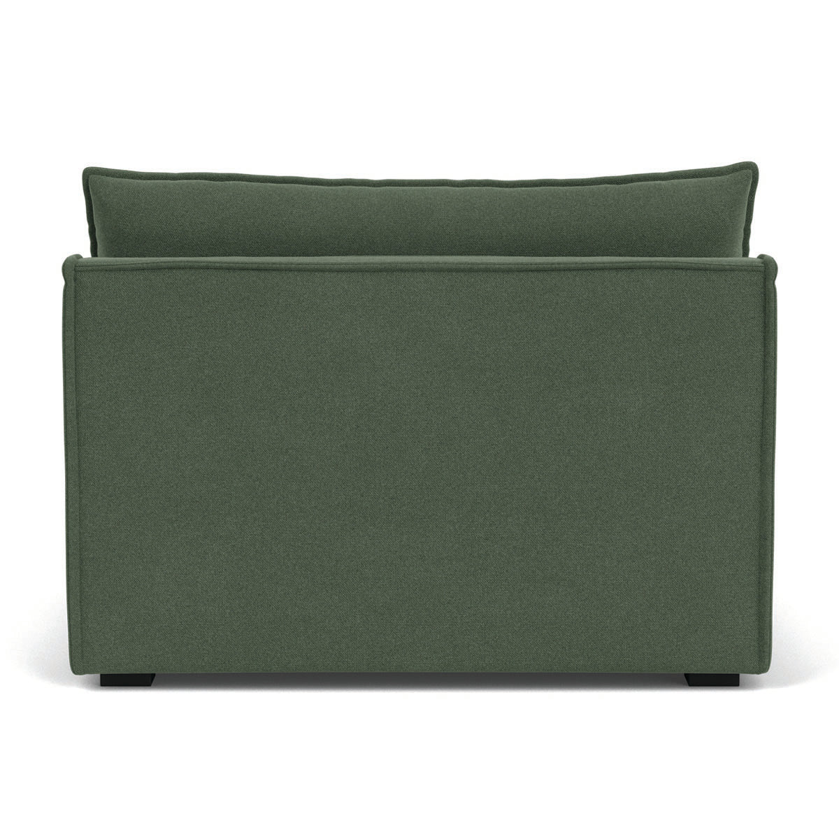 Daphne Fabric Modular 1-Seater Sofa (Armless) - Compact & Stylish for Small Spaces, Apartments, and Living Rooms