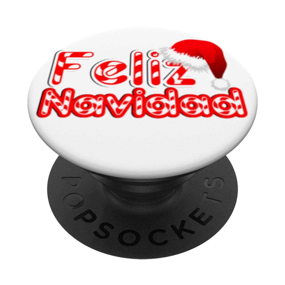 Feliz Navidad Phone Grip - Festive Christmas Graphic Phone Holder for iPhone & Samsung - Perfect Holiday Gift & Party Accessory
