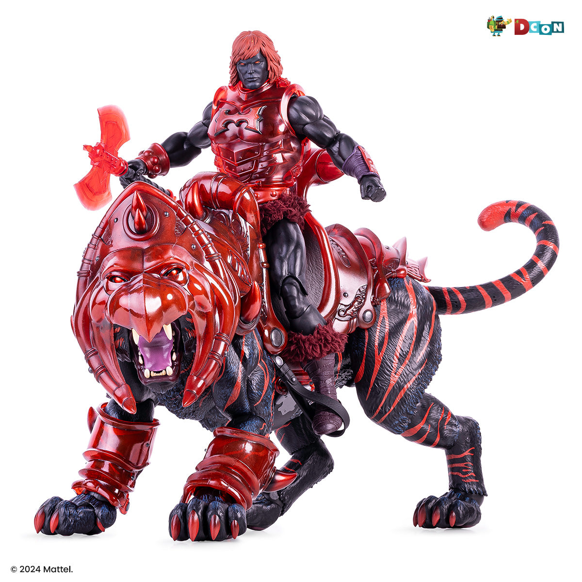 Masters of the Universe Battle Cat 1/6 Scale Figure - Anti Eternia Variant (Designer Con Exclusive) | Collectible Action Figure for Display & Play | Perfect for Fans, Collectors & Home Decor