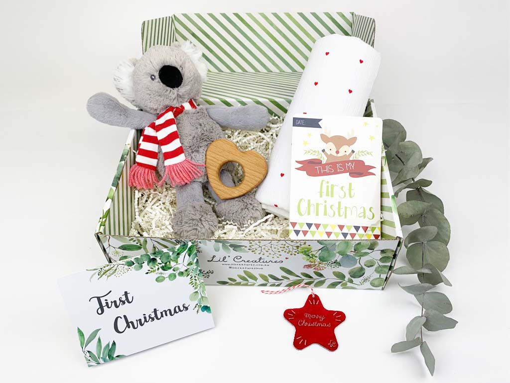 Personalized Koala Baby Christmas Gift - Cute & Unique Present for Newborns, Infants & Toddlers - Perfect for Holidays, Birthdays & Baby Showers