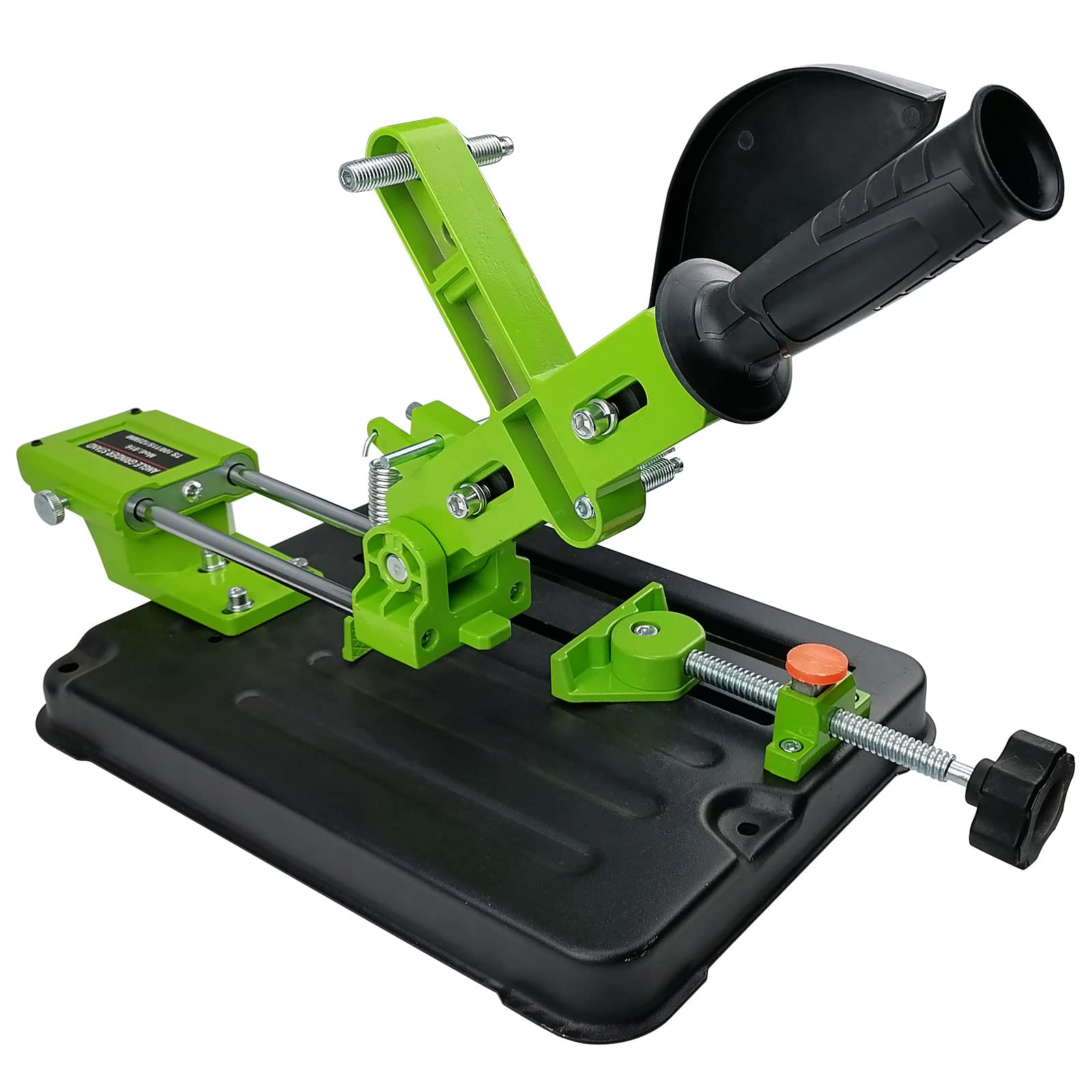 45 Degree Angle Grinder Holder Bracket with Slide Handle - Compatible with 100mm(4