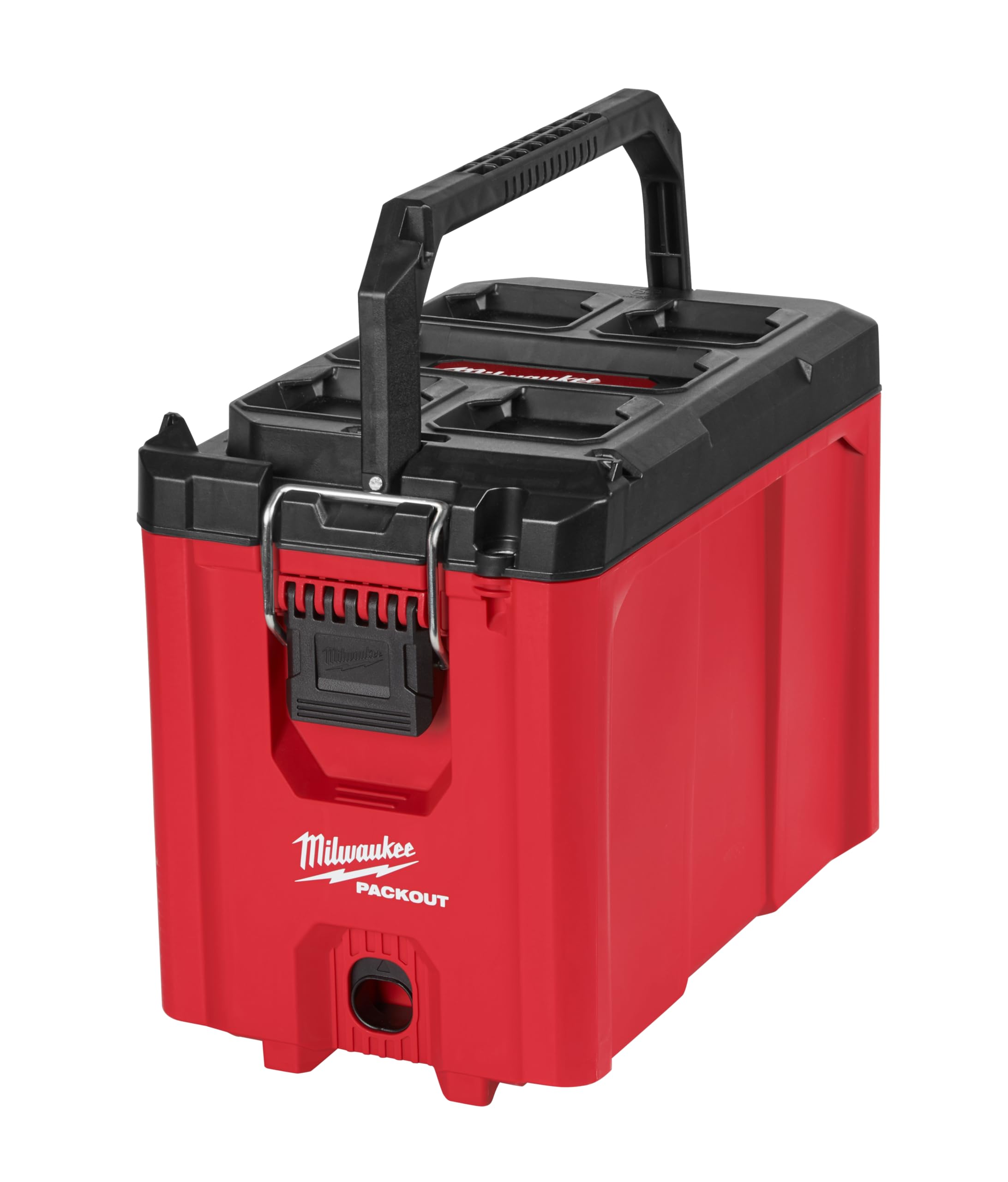 Milwaukee 48-22-8422 PACKOUT Compact Tool Box - Durable Portable Storage for Tools & Equipment | Perfect for Job Sites, Workshops & DIY Projects