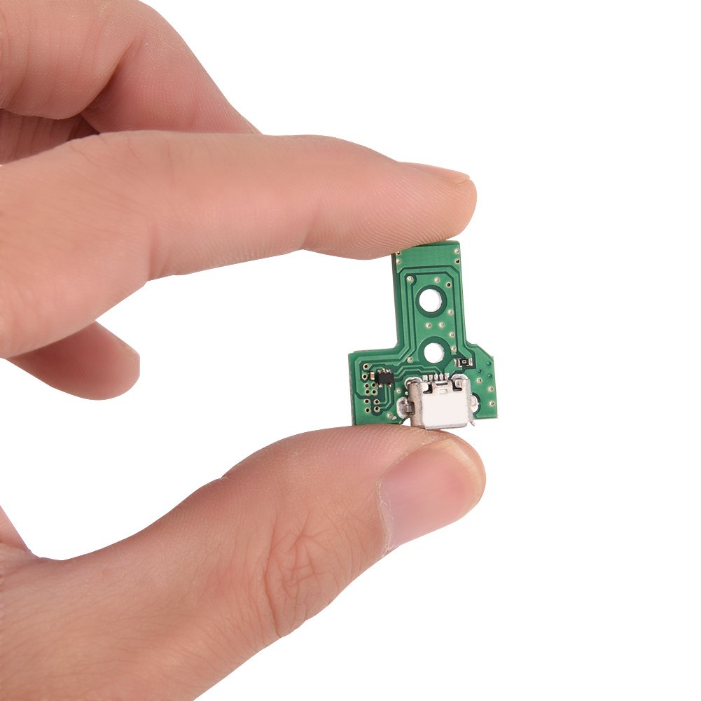Replacement Micro USB Charging Port for 4th Gen Game Controller - Compatible with Multiple Gaming Consoles - Perfect for Controller Repairs & DIY Fixes