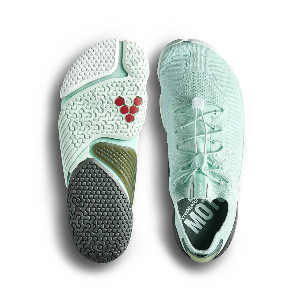 Vivobarefoot Motus Flex Women's Barefoot Shoes - Lightweight & Flexible for Yoga, Running & Everyday Comfort | Soothing Sea Color