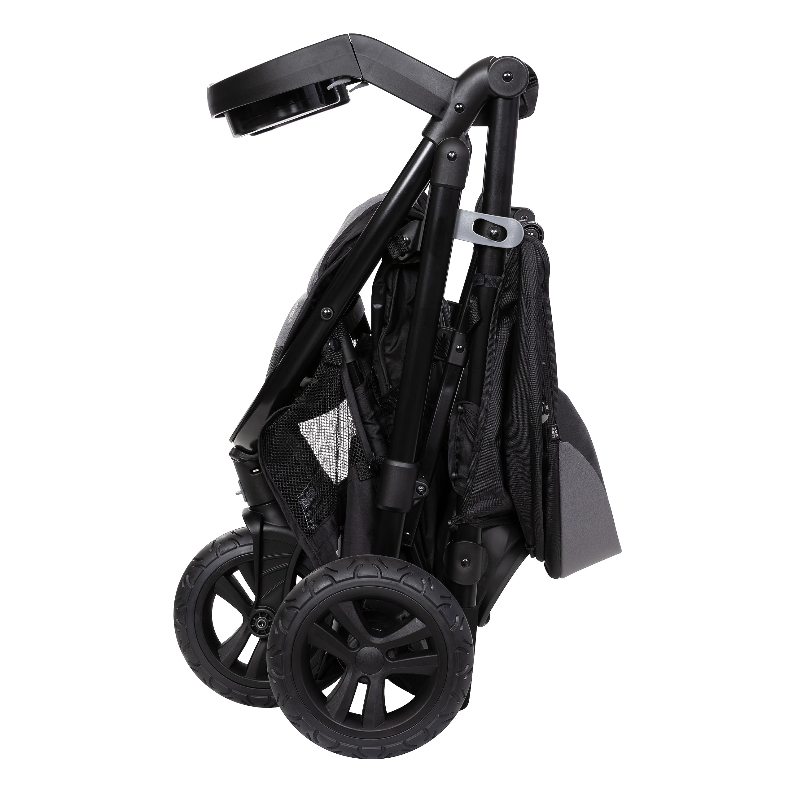 Baby Trend Passport® Seasons All-Terrain Stroller Travel System with EZ-Lift™ PLUS Infant Car Seat - Dash Black | Lightweight & Durable for Outdoor Adventures, Shopping & Travel | Perfect for Newborns & Toddlers