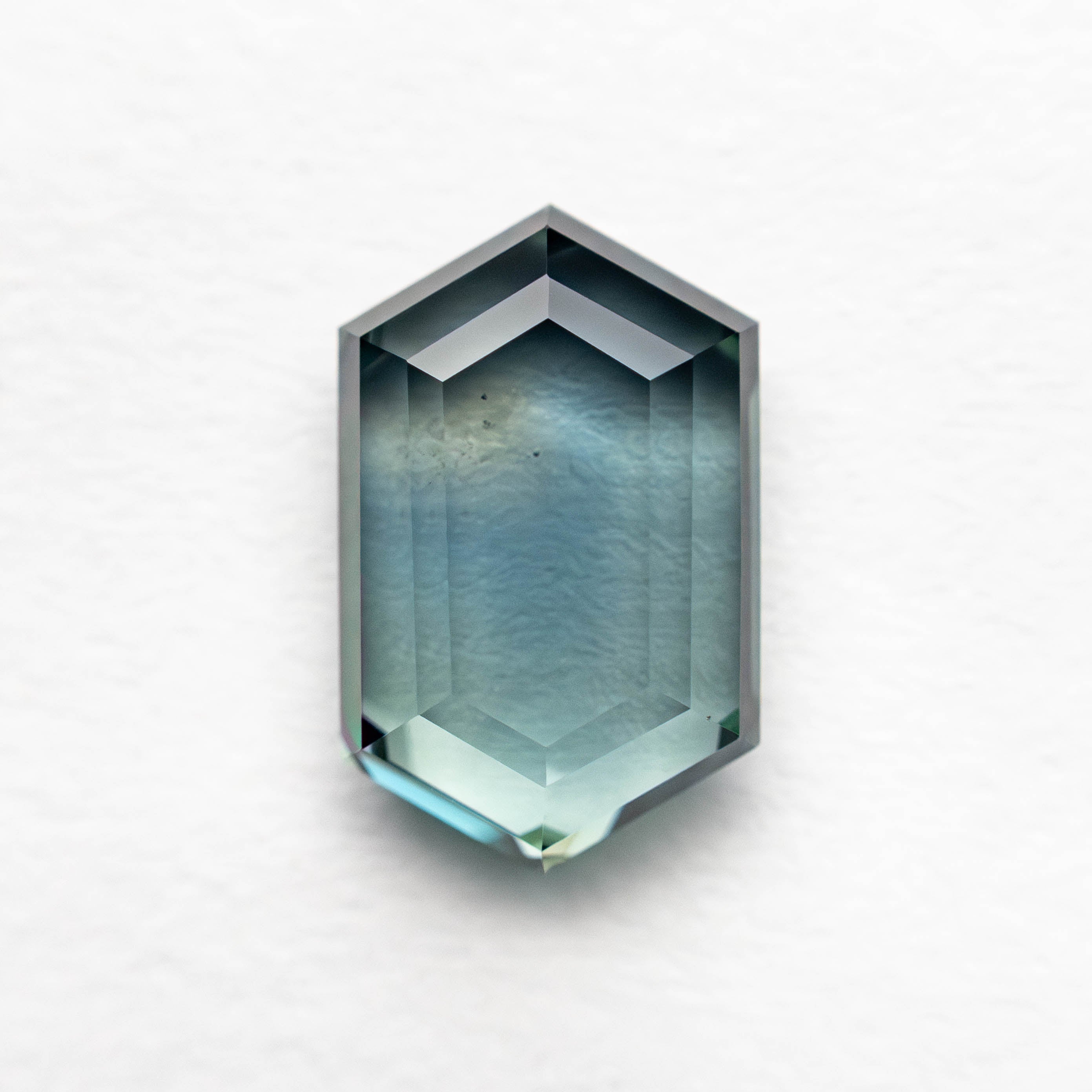 2.35ct Natural Hexagon Portrait Cut Sapphire Gemstone - 9.47x5.96x3.23mm for Jewelry Making, Engagement Rings & Unique Gifts