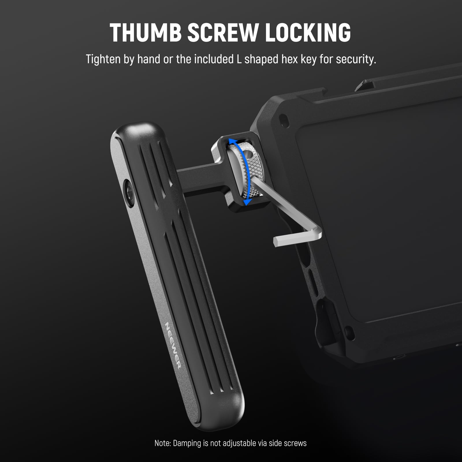 Neewer 2 Pack Rotatable Side Handle/Top Handle for iPhone 16 15 Pro Max & Samsung S24 S23 - 1/4