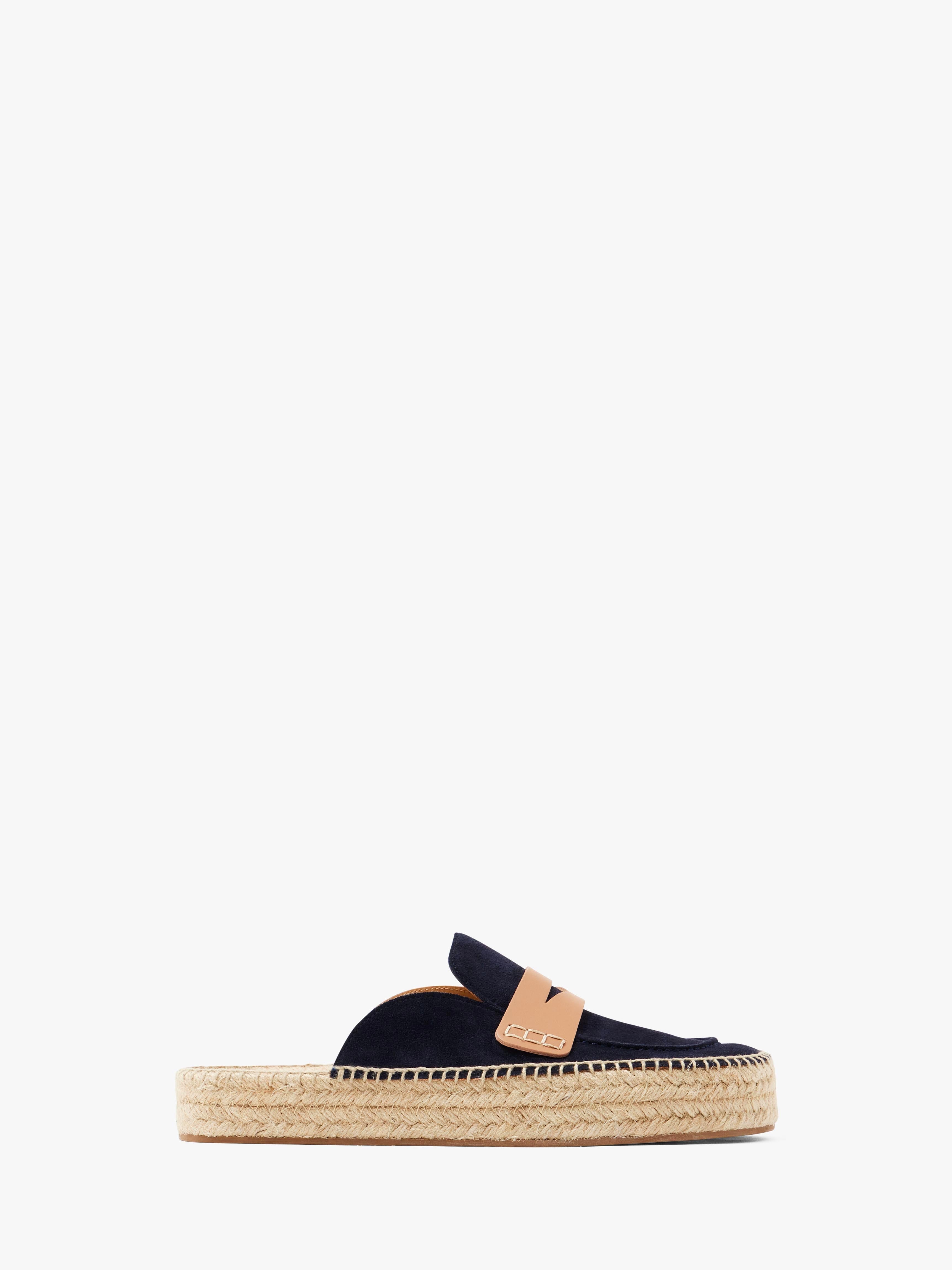 Stylish Suede Espadrille Loafers & Mules for Women - Comfortable Slip-On Shoes for Casual Outings, Office Wear & Summer Fashion