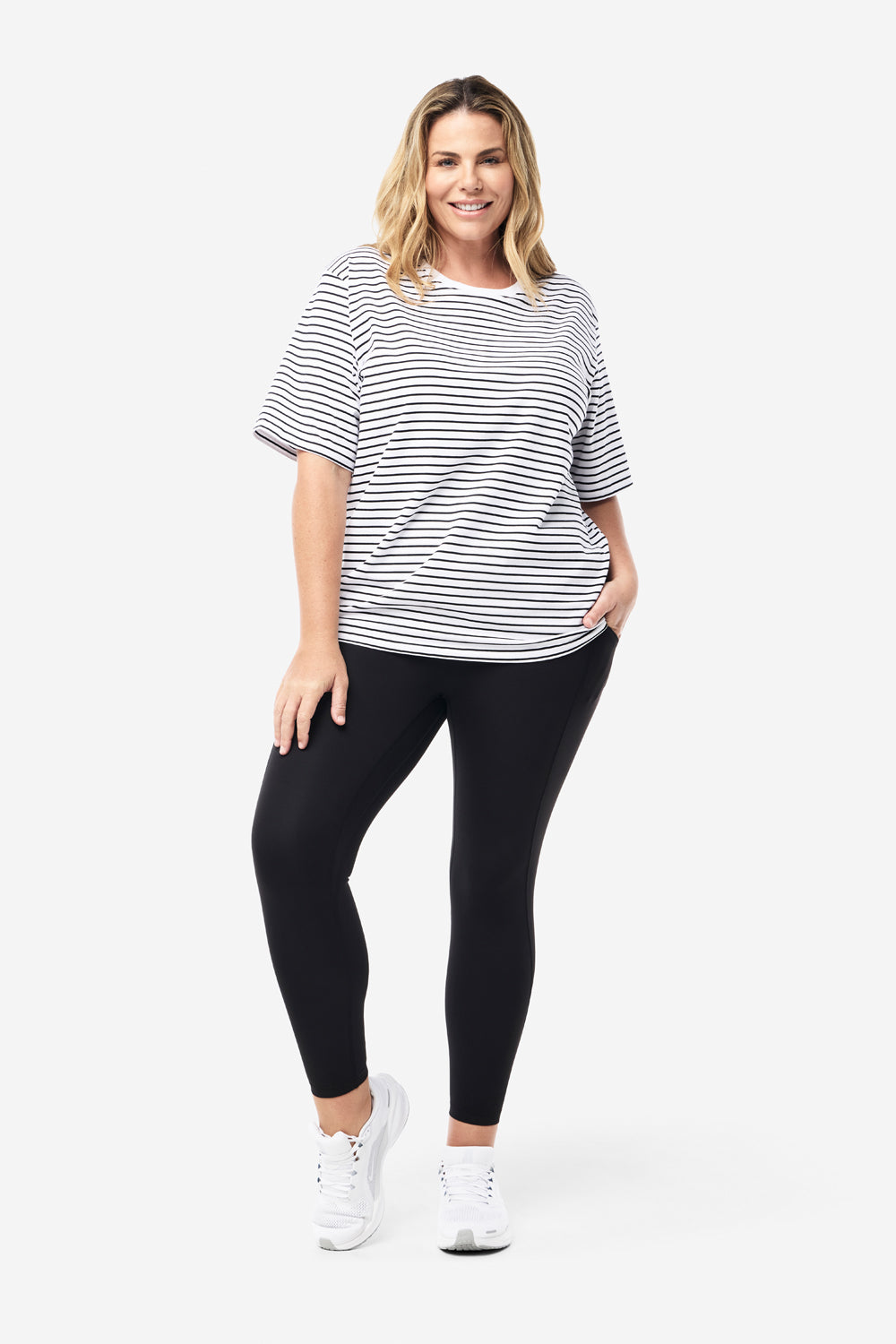 Organic Cotton Crew Neck Striped T-Shirt for Men - Soft, Breathable & Eco-Friendly - Perfect for Casual Wear, Outdoors & Everyday Comfort