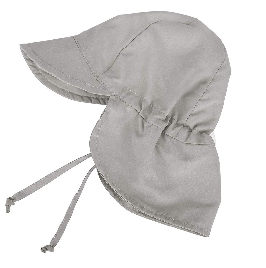 EVAbaby UPF 50+ Sun Protection Hat for Baby Boys & Girls - Adjustable Drawstring & Neck Flap - Summer Swim, Pool, Beach, Outdoor Activities UV Protective Cap