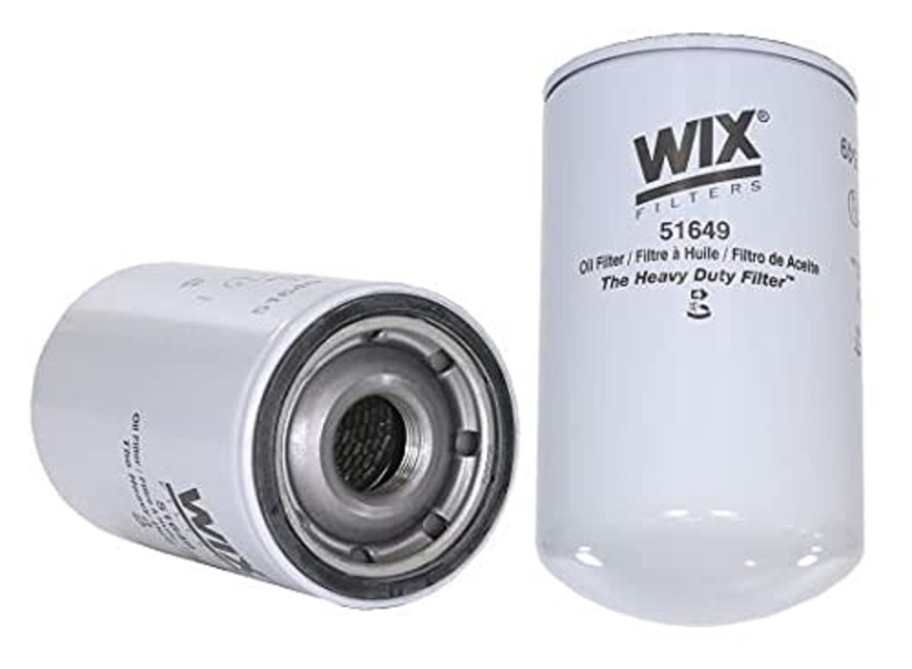 WIX Filters 51649 Heavy Duty Spin-On Lube Filter - 1 Pack | Premium Engine Protection for Trucks & Heavy Equipment | Ideal for Off-Roading, Fleet Maintenance & Industrial Use