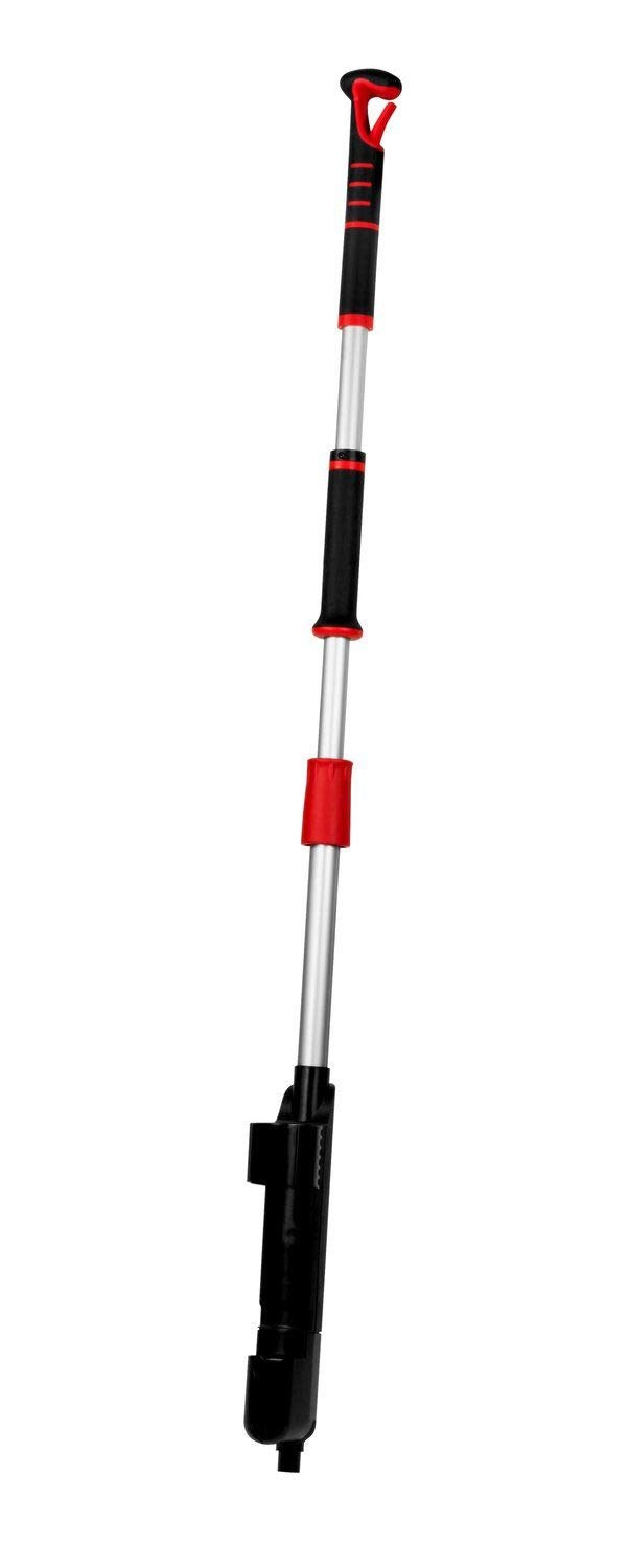 Scotch-Brite 08722 Professional 2-in-1 Straight Handle Scrubber - Heavy Duty Cleaning Brush for Kitchen, Bathroom, Tiles & Grout - Dishwashing, Countertops, Sinks & Stovetop Cleaning Tool