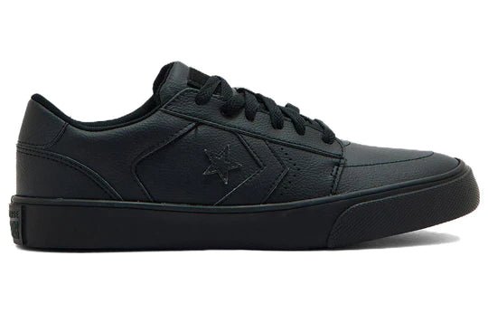 Converse Men's Belmont Low Black Sneakers - Casual Walking Shoes for Men, Comfortable Everyday Wear for Work, Travel & Street Style
