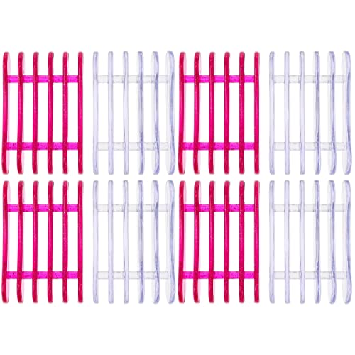 EXCLUZO 8-Piece Nail Art Pen Holder Stand - Professional Nail Art Brush Organizer for Manicure, Painting & Makeup Brushes - Perfect for Salon, Home & Travel Use
