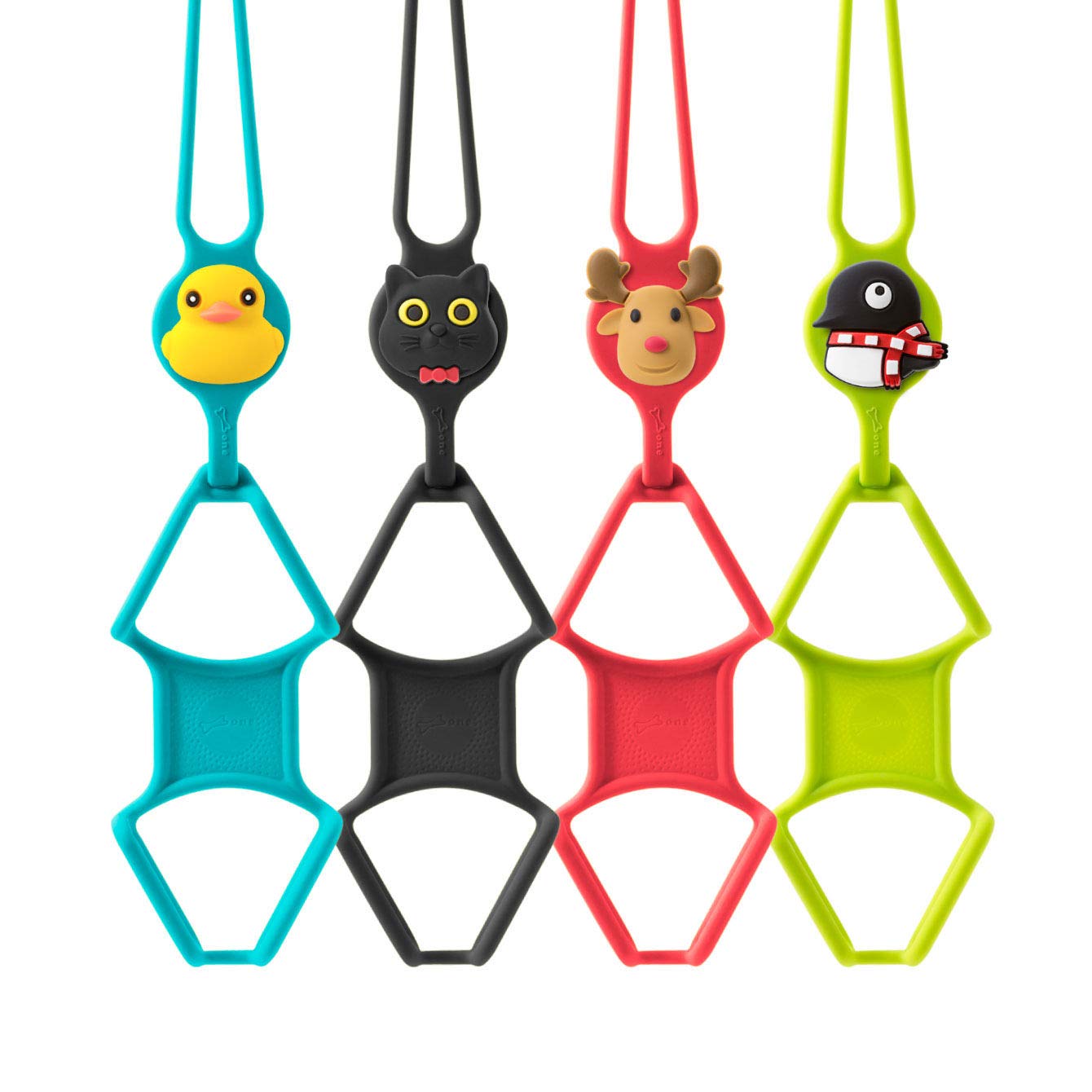 Adjustable Silicone Phone Lanyard - Universal Neck Strap Holder for iPhone, Samsung & Most Smartphones - Secure Hands-Free Carrying for Work, Travel & Outdoor Activities