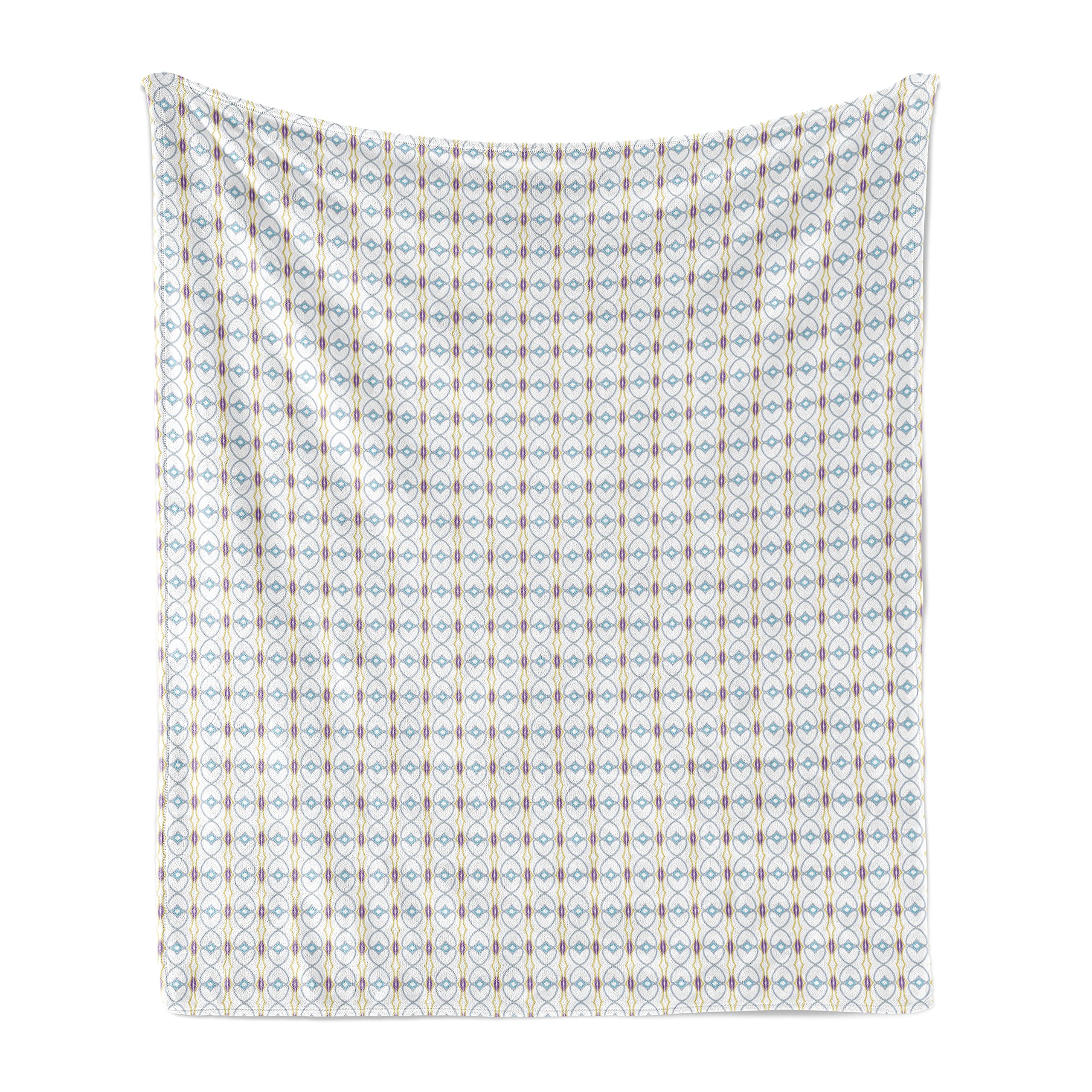 Ambesonne Abstract Flannel Fleece Throw Blanket 50
