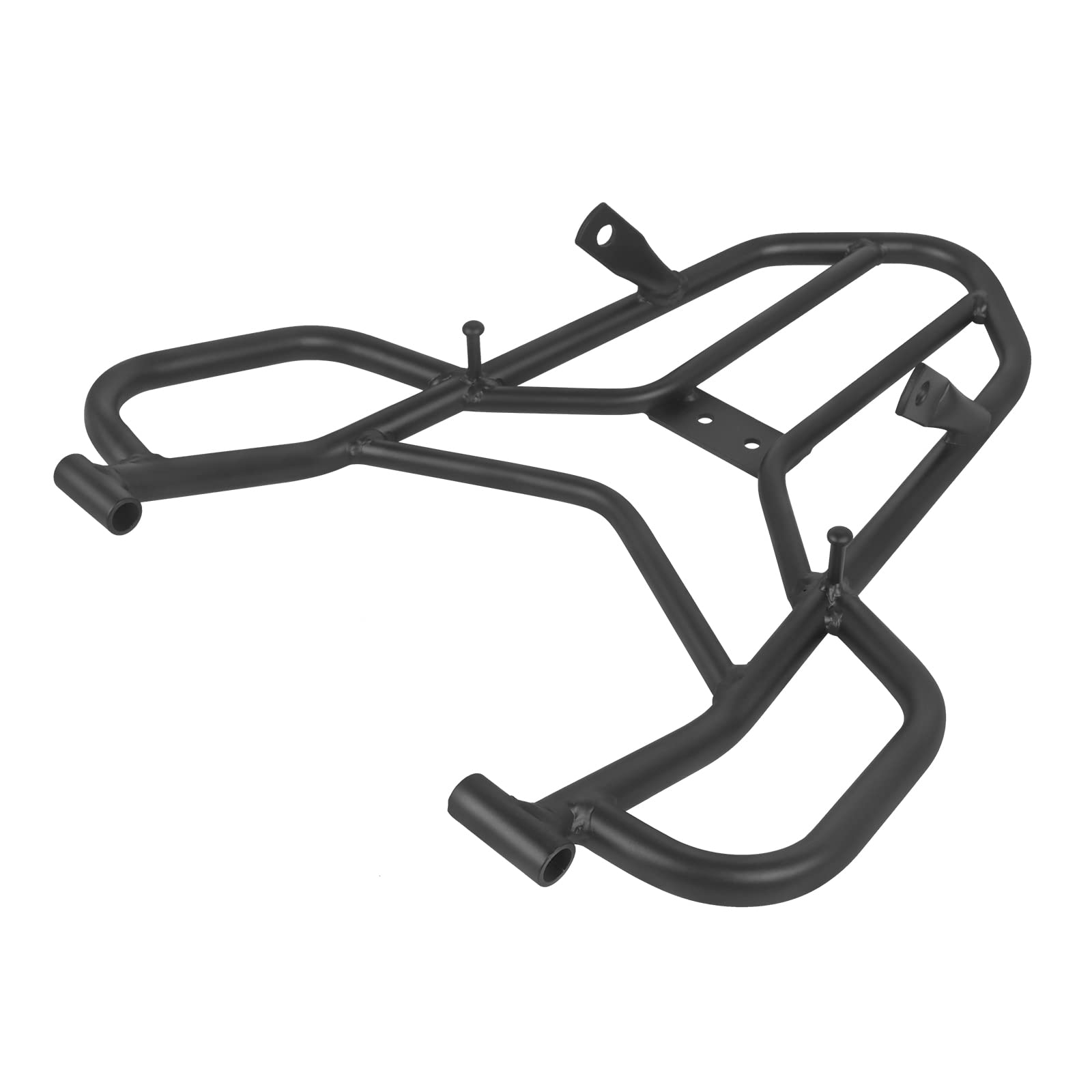 Worldmotop Motorcycle Rear Luggage Rack for Honda CRF300L Rally (2021-2022) | Heavy-Duty Aluminum Tail Storage Rack | Perfect for Adventure Touring & Off-Road Camping Trips