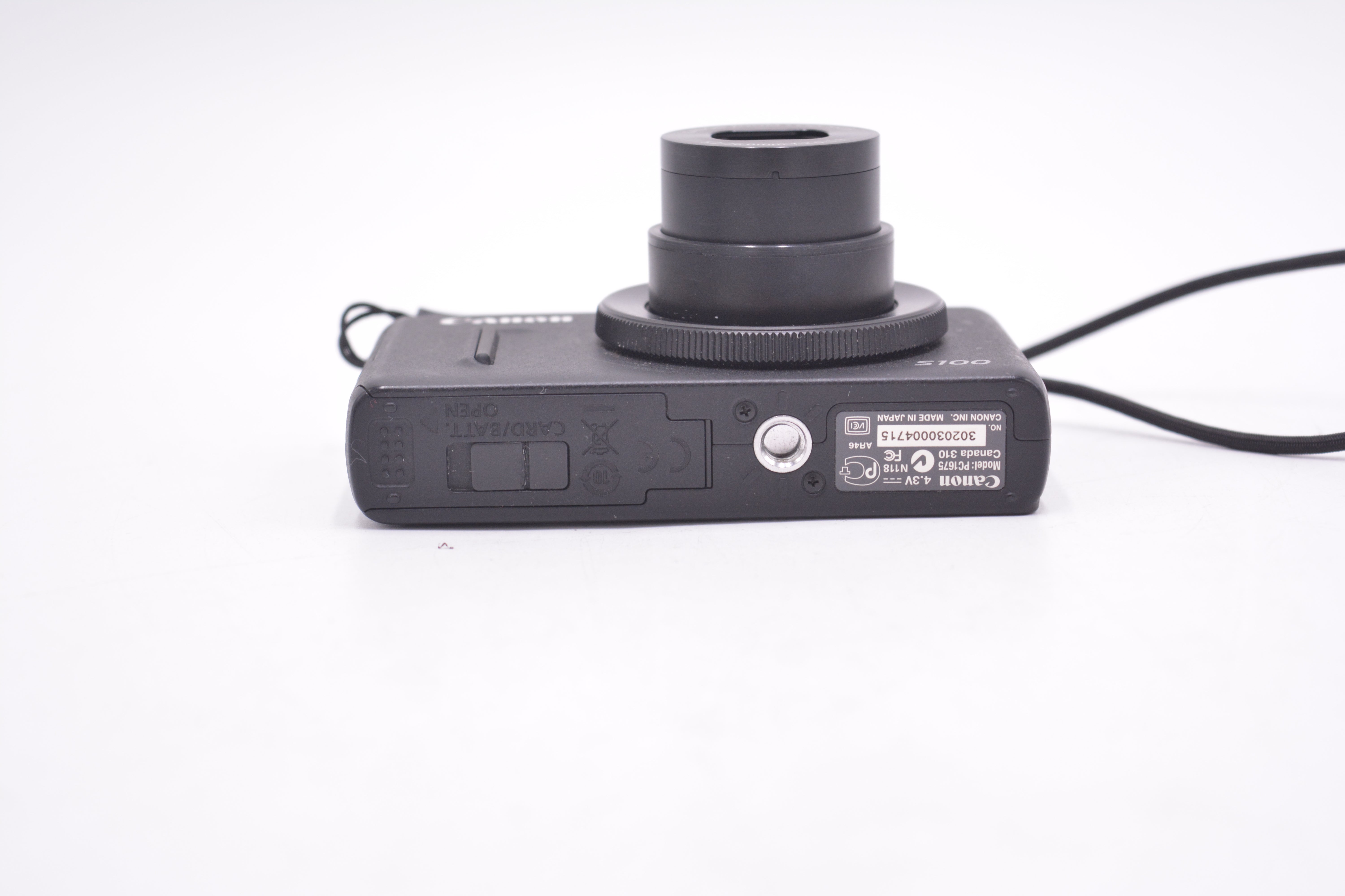 Canon PowerShot S100 12.1MP Digital Camera - Used for Parts/Repair | Compact Point & Shoot Camera for Travel, Vlogging & Photography Enthusiasts