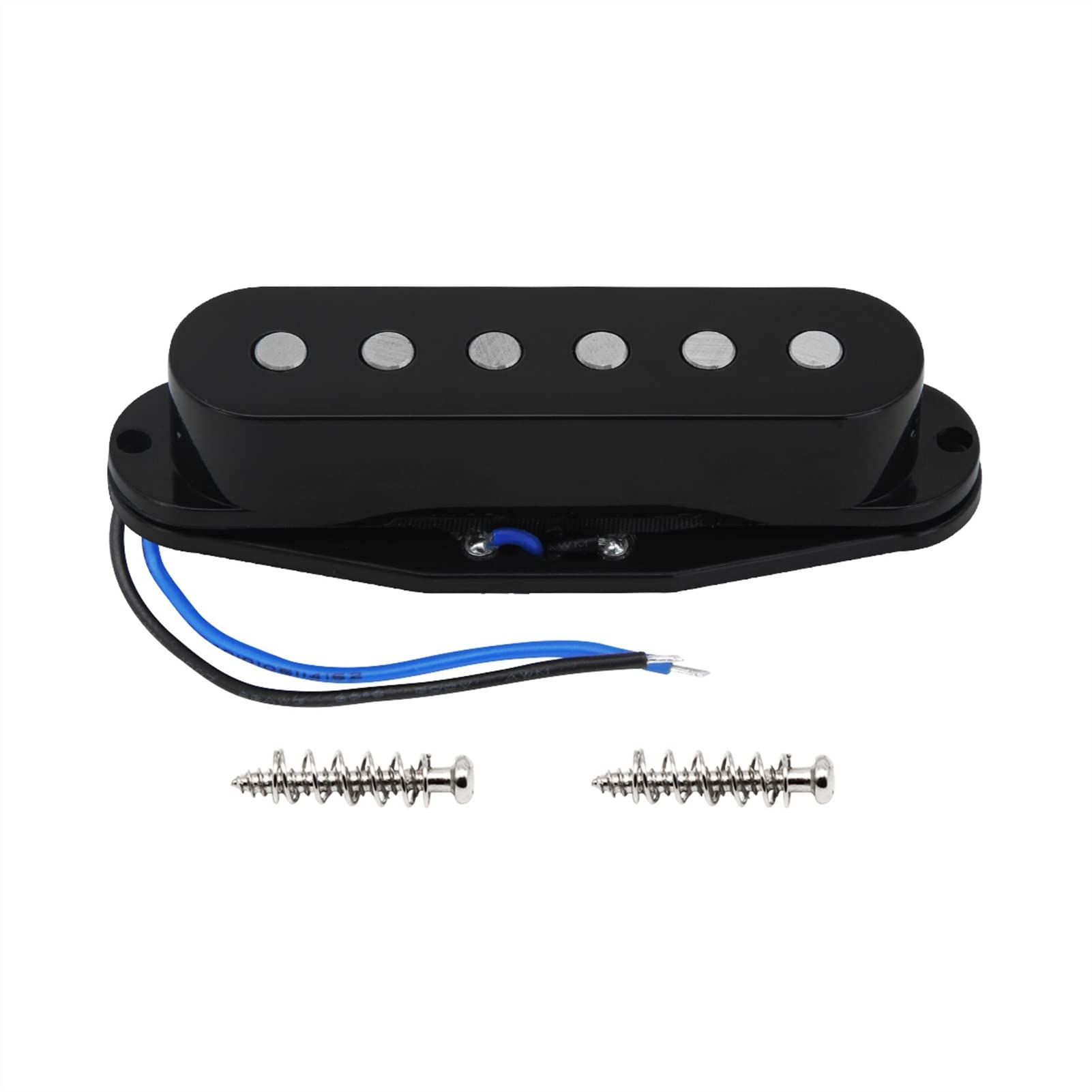 Alnico 5 Single Coil Guitar Pickup Set - Neck/Middle/Bridge Position - Black Replacement Pickups for Electric Guitar | Perfect for Blues, Rock & Vintage Tone Upgrades