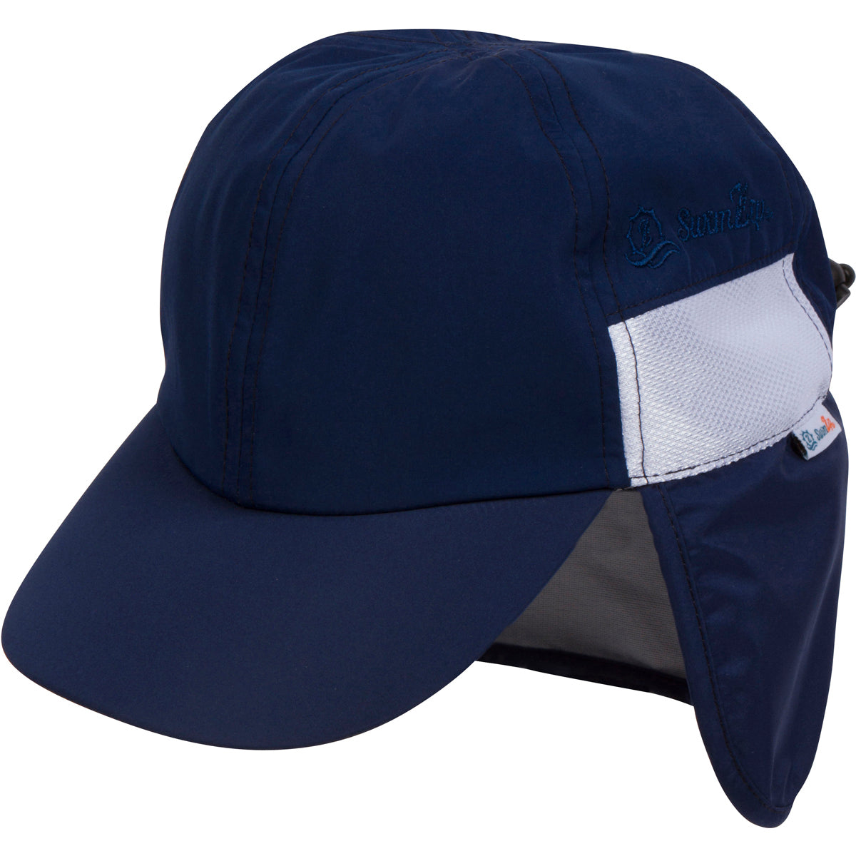 Kids Navy Flap Hat - Sun Protection & Comfort for Outdoor Play, Beach, and Sports Activities
