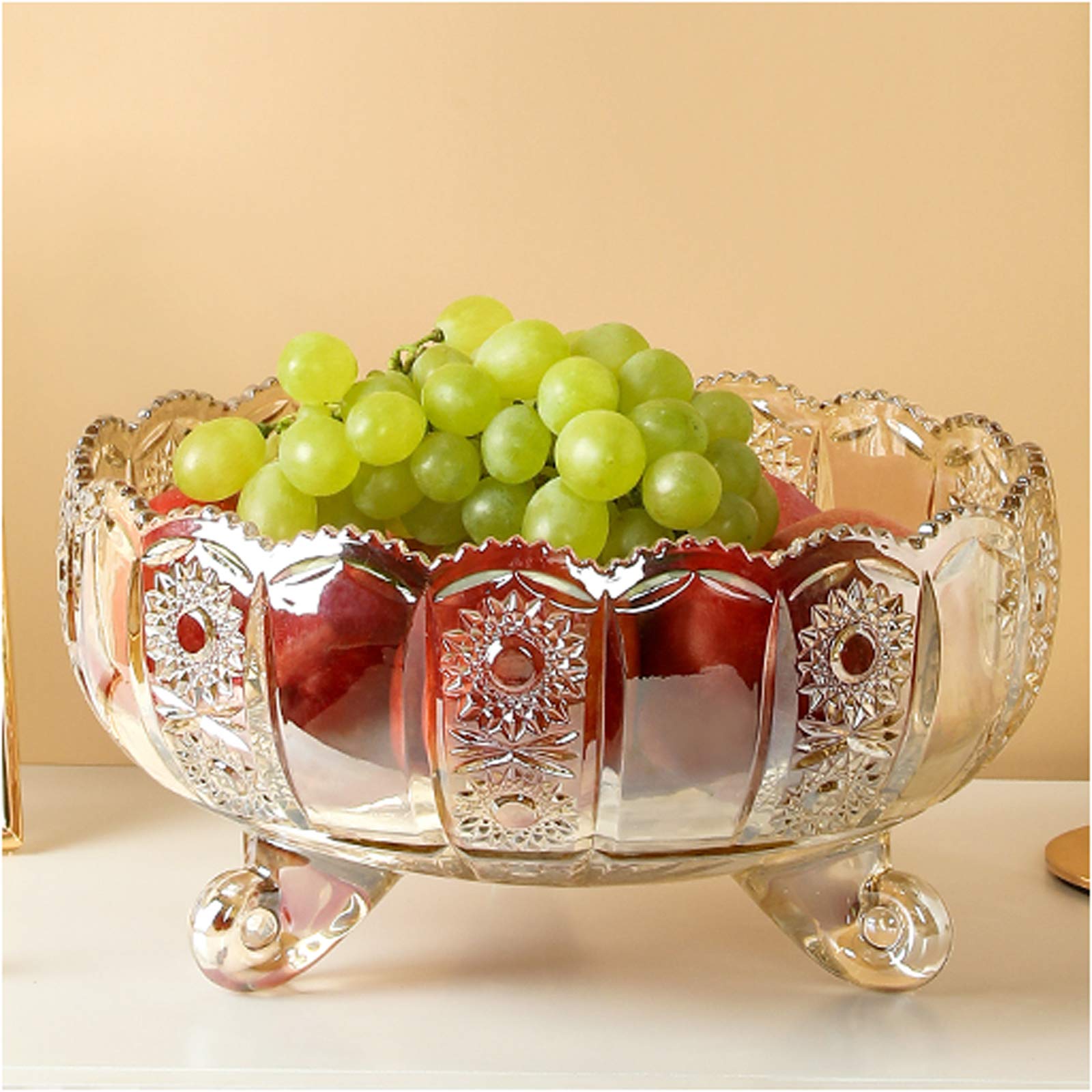 Creative Fruit Bowl - Elegant Fruit Basket & Coffee Table Decor, Premium Fruit Plate Tray with Fun Design for Home Kitchen Dining Room | Perfect for Fruit Display, Snack Serving & Living Room Decoration