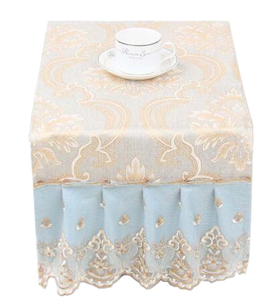 Black Lace Microwave Oven Cover - Elegant Dustproof Protection for Kitchen Appliances | Perfect for Countertop, Dorm & Small Space Organization