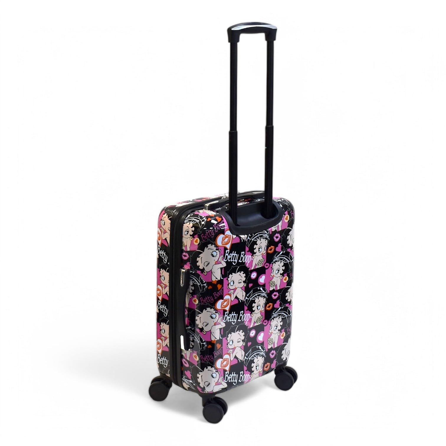 Betty Boop Themed Hard Shell Luggage Set - 3-Piece Carry-On, Medium & Large Suitcases with Spinner Wheels, Expandable Design & TSA Lock - Stylish Travel Luggage for Women, Perfect for Air Travel, Vacations & Business Trips (#CT1)