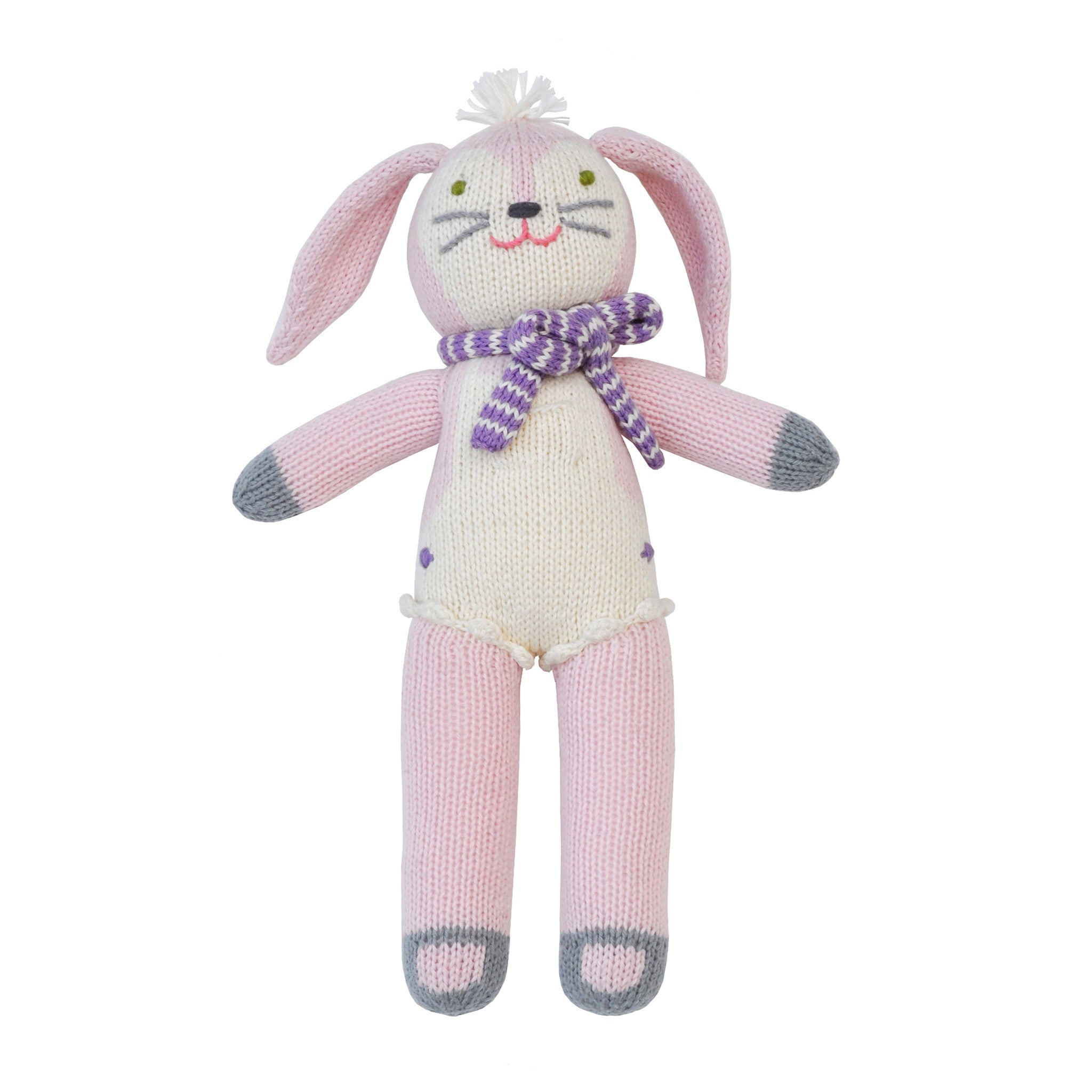 Blabla Kids Fleur the Bunny - Adorable Handmade Plush Toy for Babies & Toddlers - Perfect for Nursery Decor, Gifts, and Cuddling