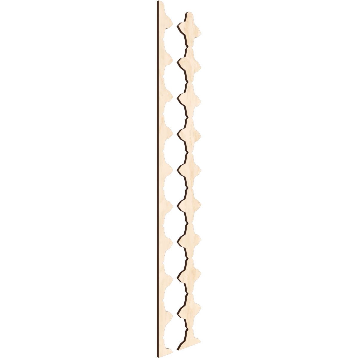 Pandora Adjustable Wood Slat Wall Kit - DIY Modern Wooden Wall Panel for Home Decor - Perfect for Living Room, Bedroom, and Office Accent Wall