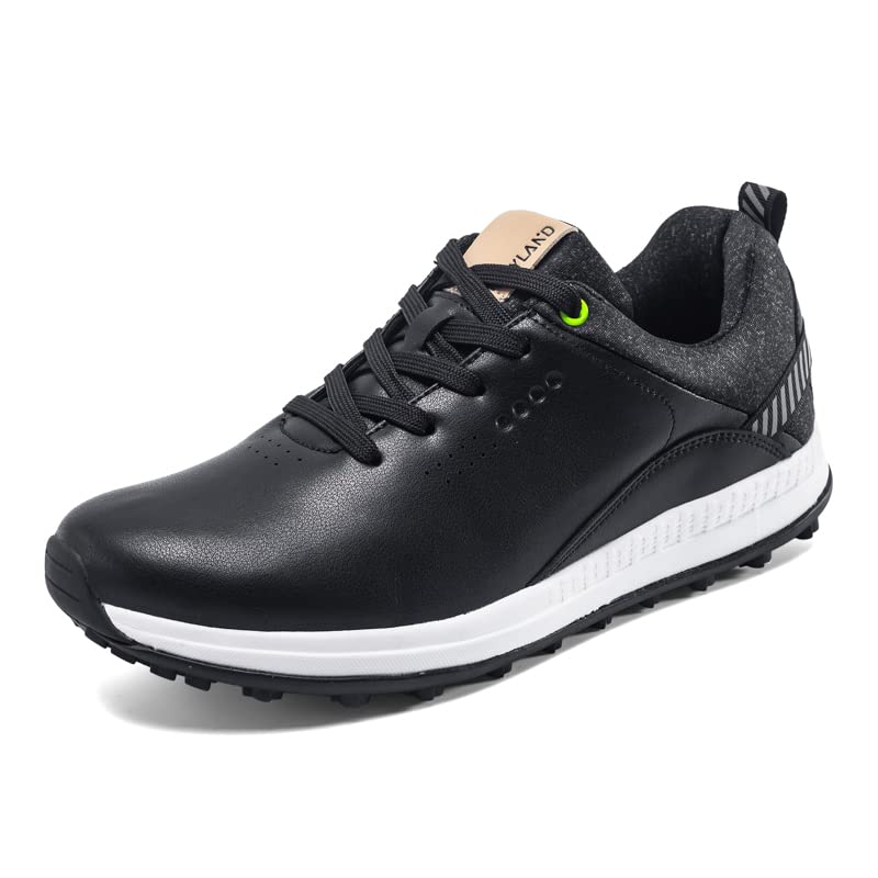 Waterproof Spikeless Golf Shoes for Men - Lightweight Comfortable Training Sneakers for Golf Course & Outdoor Sports