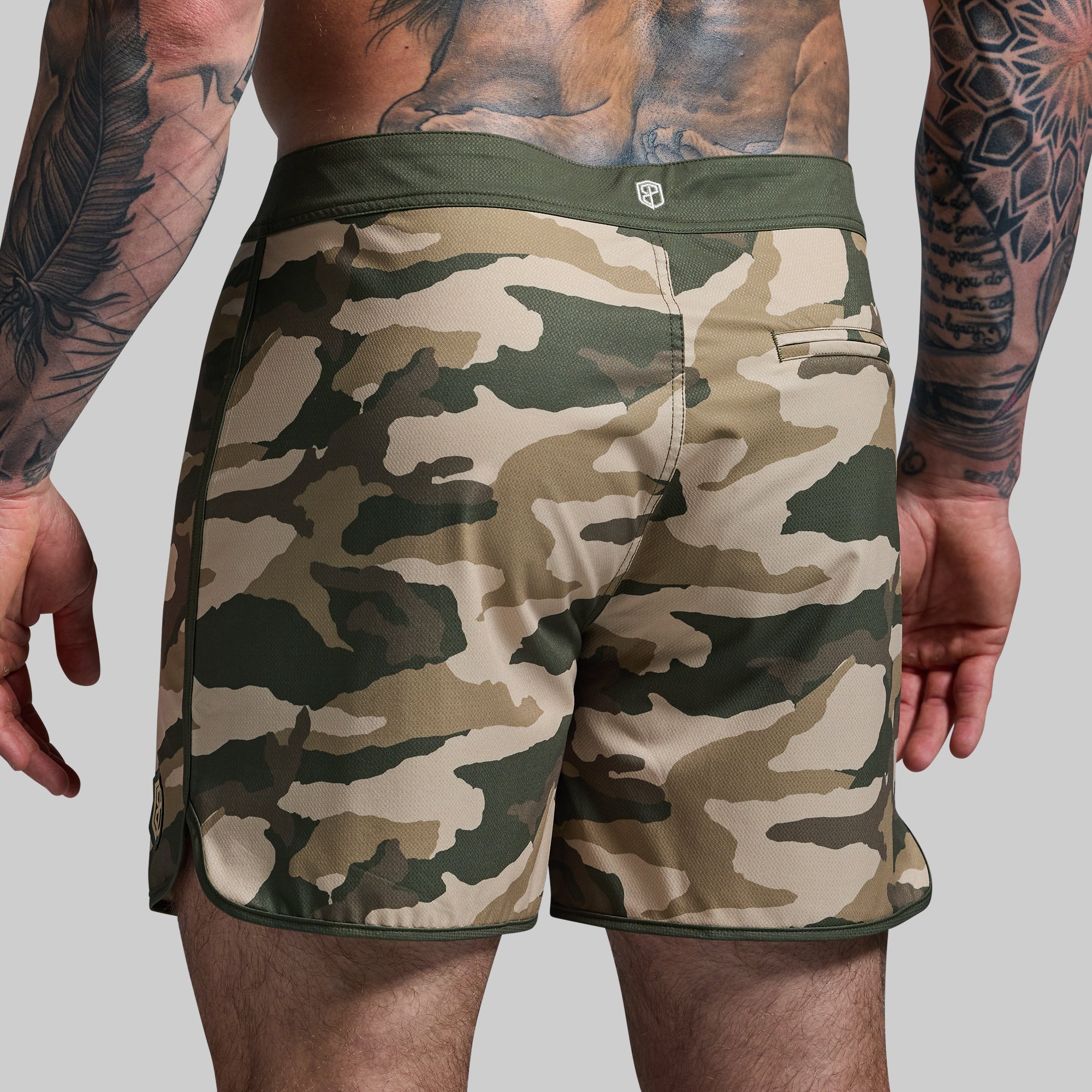 Ambush Island Short 5 - Lightweight Quick-Dry Swim Trunks for Men - Perfect for Beach Vacation, Pool Party & Summer Outdoor Activities