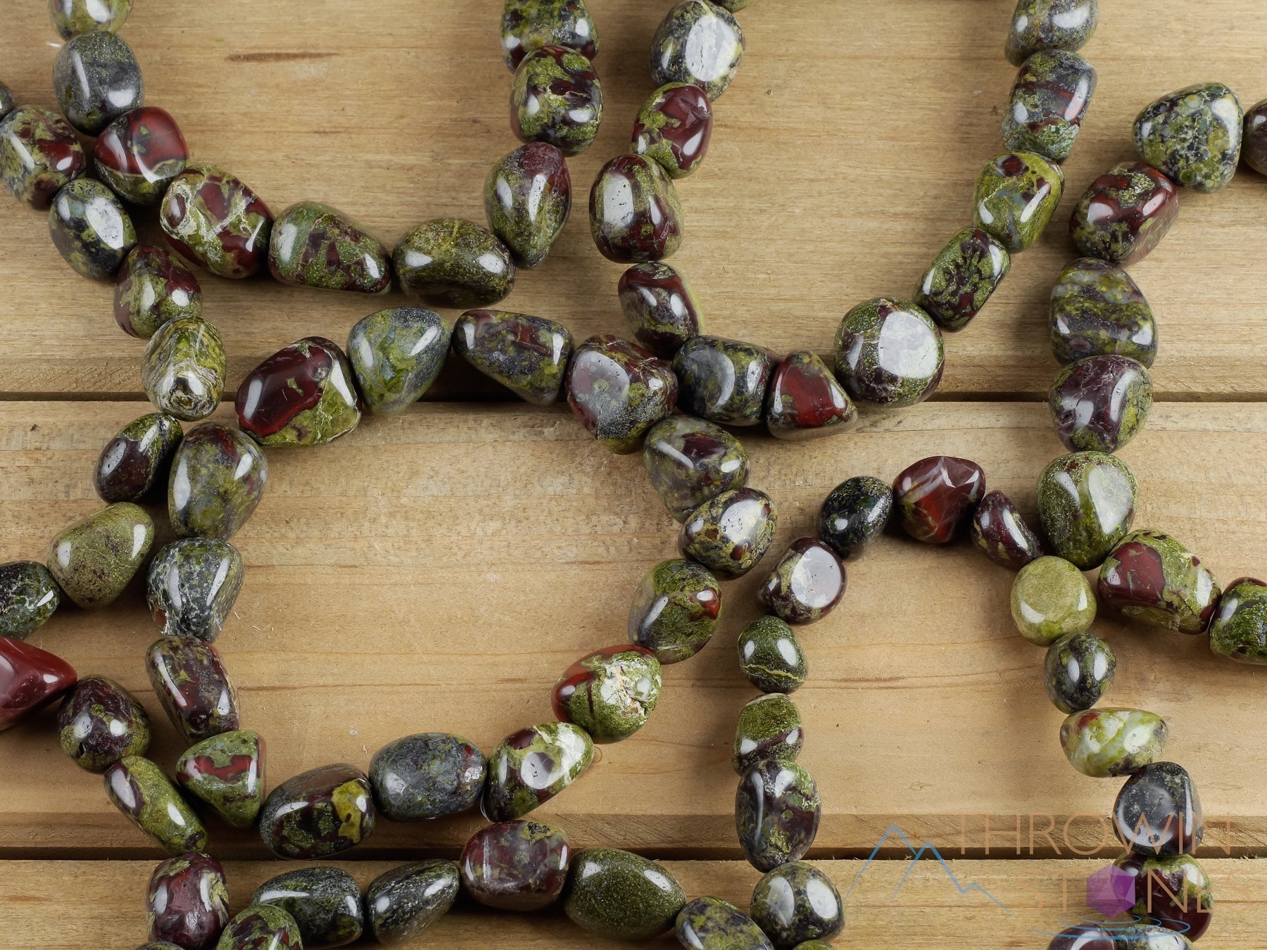 Dragons Blood Jasper Crystal Bracelet - Handmade Healing Stone Beaded Bracelet with Tumbled Beads for Women | Spiritual Jewelry, Chakra Balancing, Meditation & Energy Healing Accessory